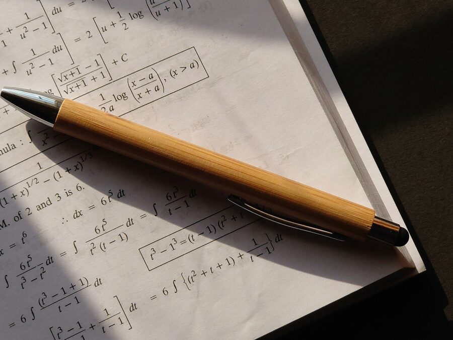 Studying Further Maths by Abigail McKee