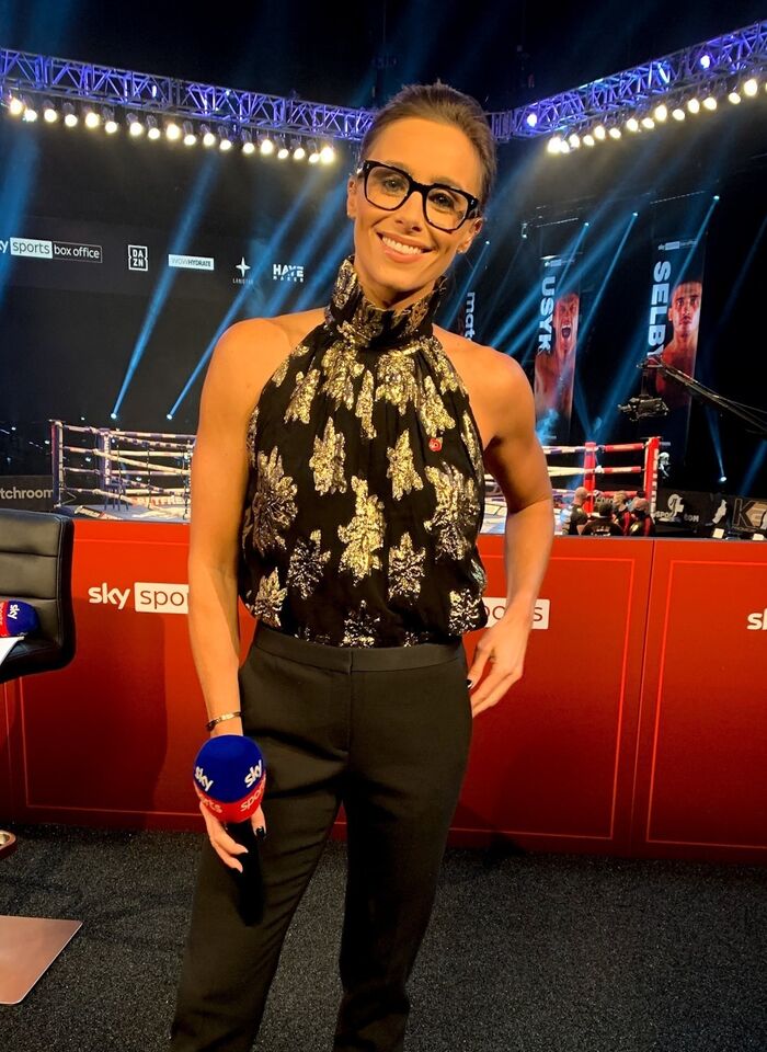 ANNA WOOLHOUSE (OS 02): 
Sports journalist and Sky Sports presenter