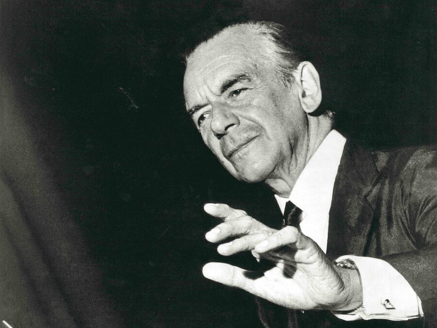 SIR MALCOLM SARGENT (OS 1912): 
Conductor, organist and composer who co-founded the London Symphony Orchestra