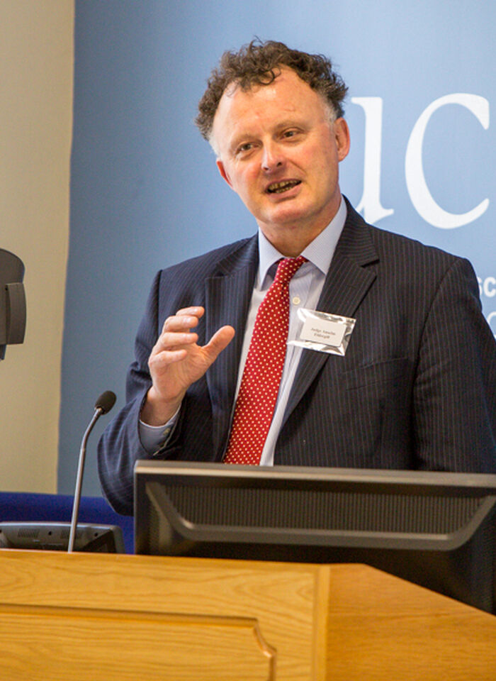 ANSELM ELDERGILL (OS 77): 
Judge & Lawyer; ranked #1 Mental Health Lawyer in the Chambers and Partners Directory