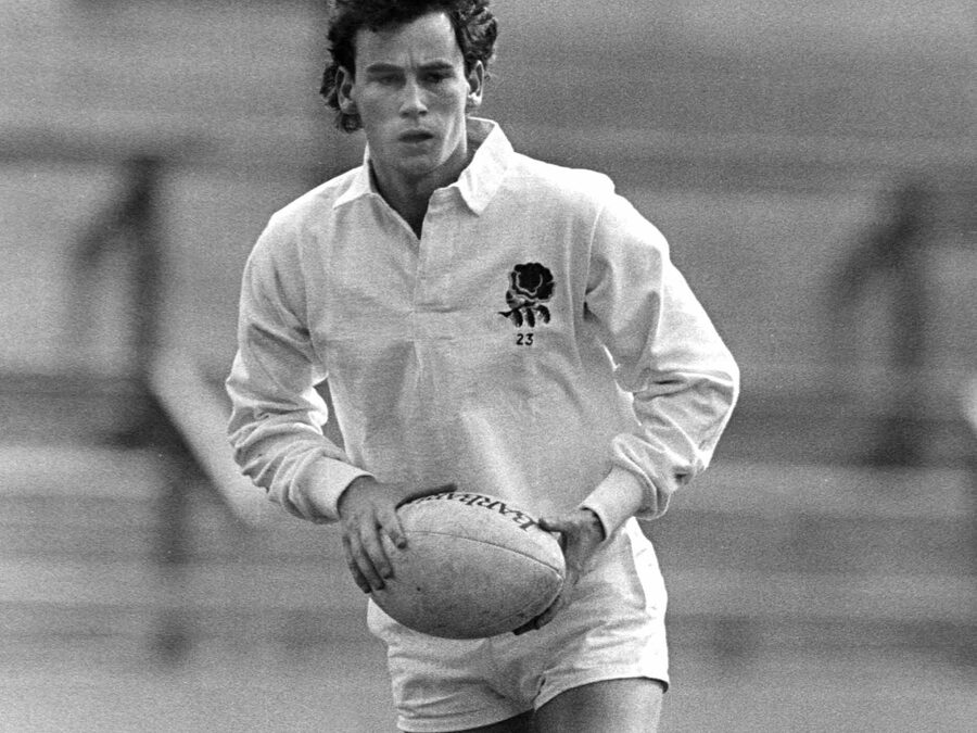 SIMON HODGKINSON (OS 81): 
Former England international rugby union player. He represented England at fullback between 1989 and 1991, gaining 14 Test caps