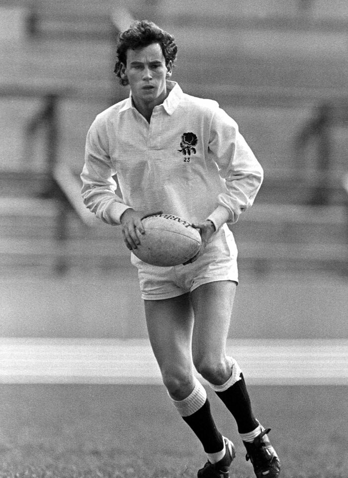 SIMON HODGKINSON (OS 81): 
Former England international rugby union player. He represented England at fullback between 1989 and 1991, gaining 14 Test caps