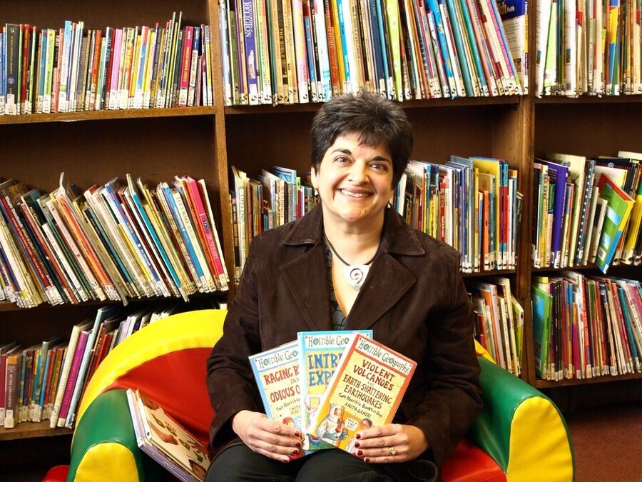 ANITA GANERI (OS 79): 
Writer of the Horrible Geography books, as well as nearly 1,000 other non-fiction works.