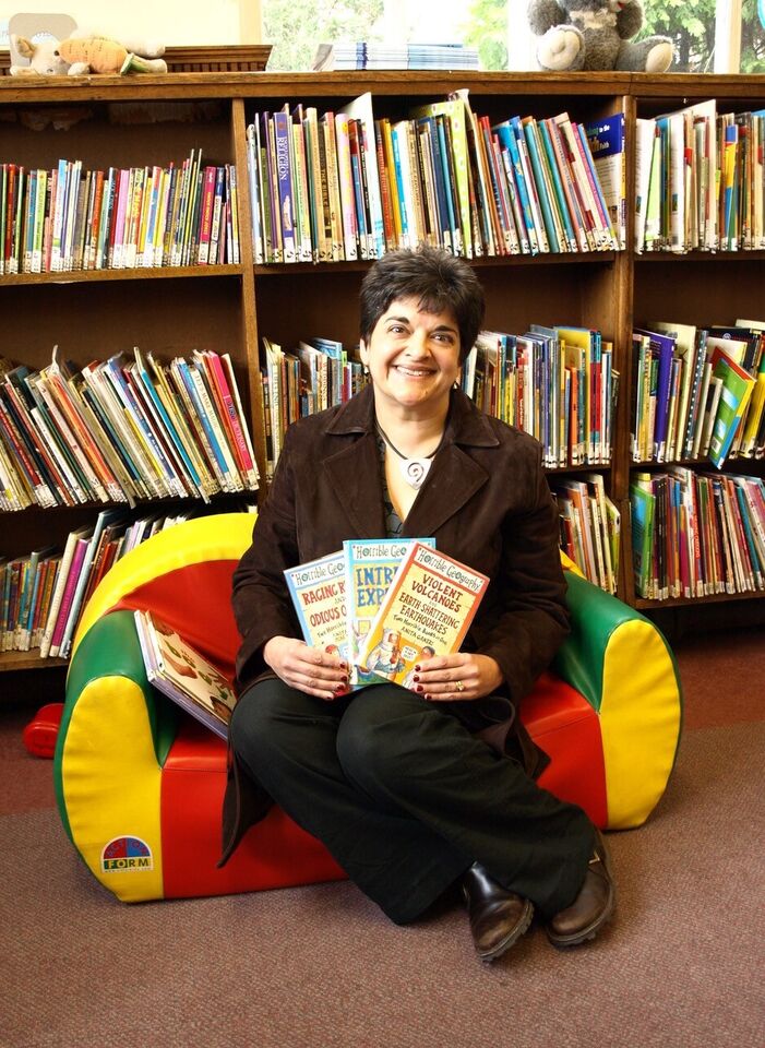 ANITA GANERI (OS 79): 
Writer of the Horrible Geography books, as well as nearly 1,000 other non-fiction works.