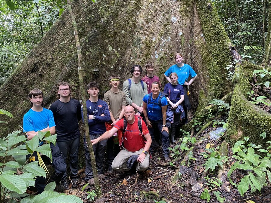 Stamford School student's expedition to Ecuador