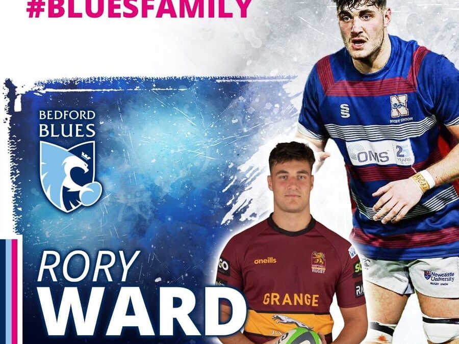 Stamford School Alumnus Rory Ward Joins Bedford Blues Rugby Team