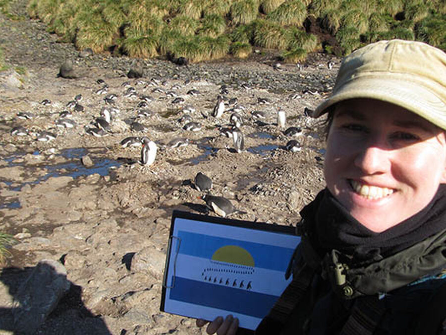 SES Flags go to Antarctica 2020/21