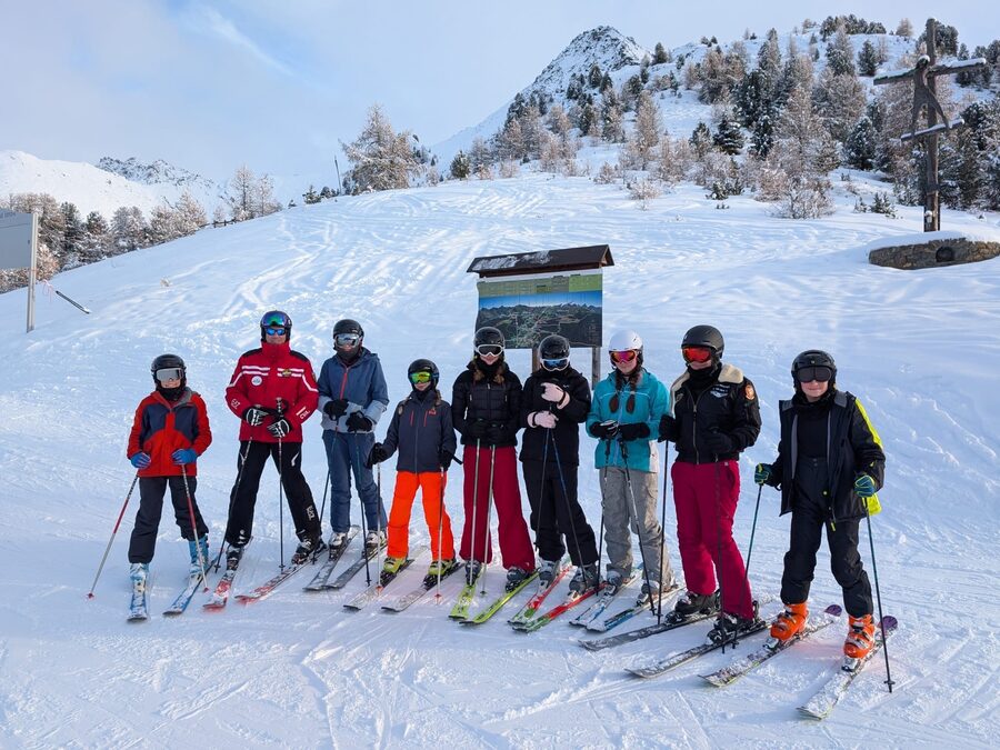 Stamford School Year 8 and 9 Ski Trip to Pila, Italy