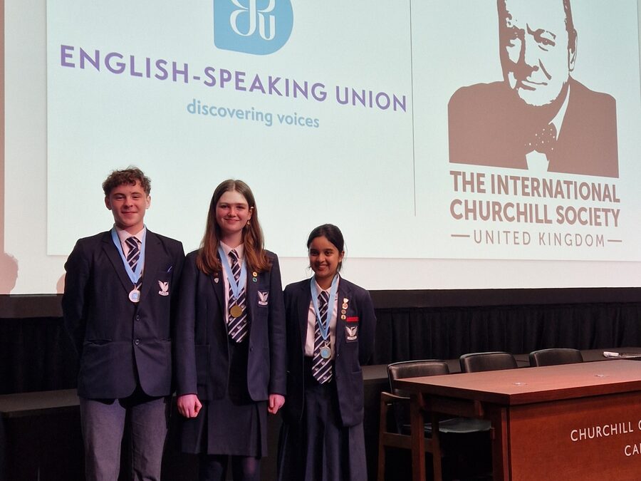 Stamford School Shines at ESU Public Speaking Competition Finals