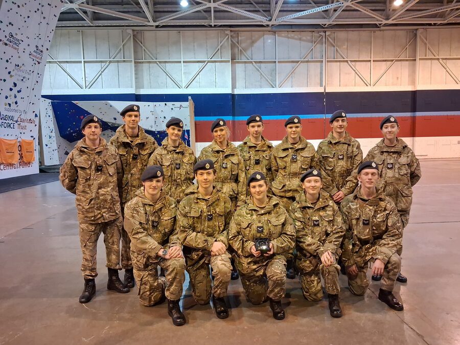 CCF RAF Cadets Secure Fourth Place at Royal Air Squadron Trophy