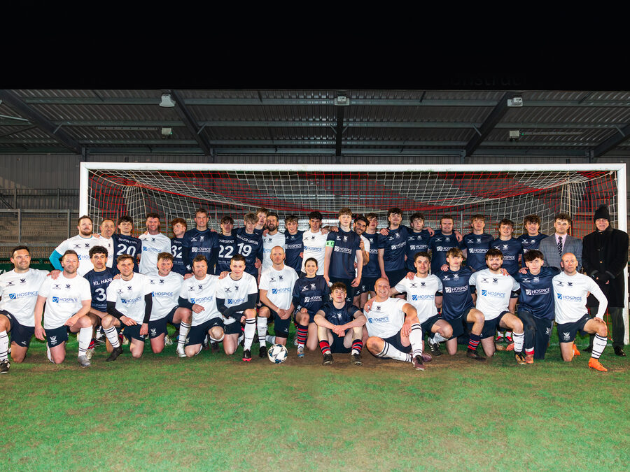 Staff Edge Year 13 Leavers in Competitive Charity Football Match