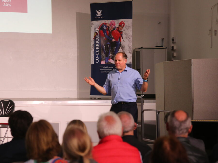 Stamford Lecture 2023/24 Series Kicks Off in Style with Henry Dimbleby MBE