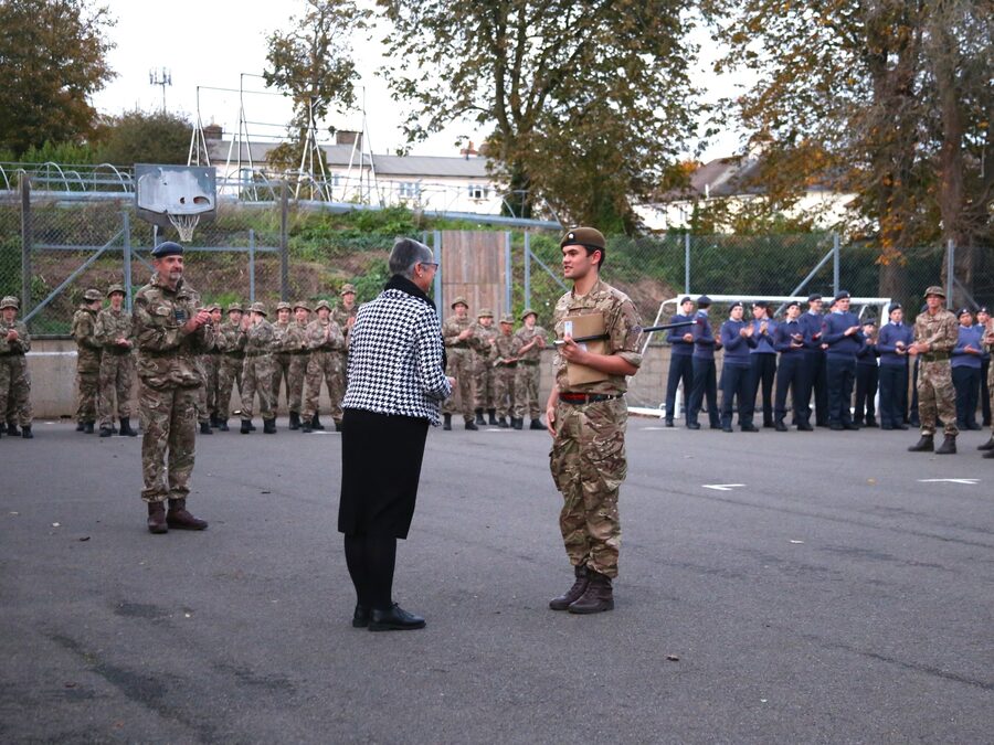 Senior Cadet Awarded The Army Officer Scholarship Scheme