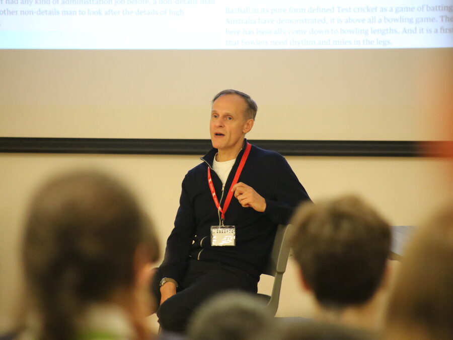 Journalist Barney Ronay Visits Stamford School