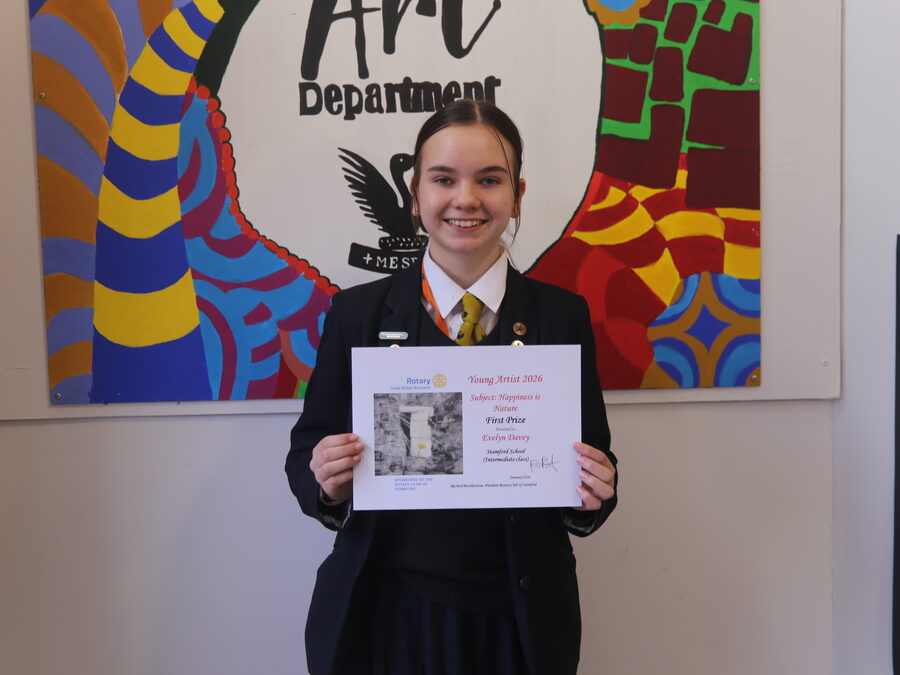 Stamford Students Recognised in Rotary Art Competition