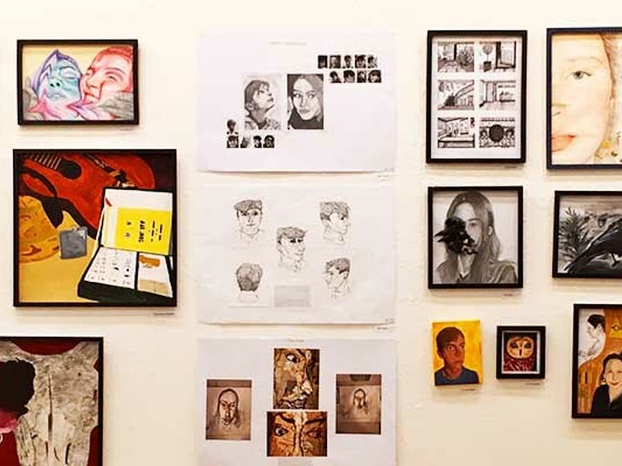 Students awarded at Rutland Youth Open Art Exhibition