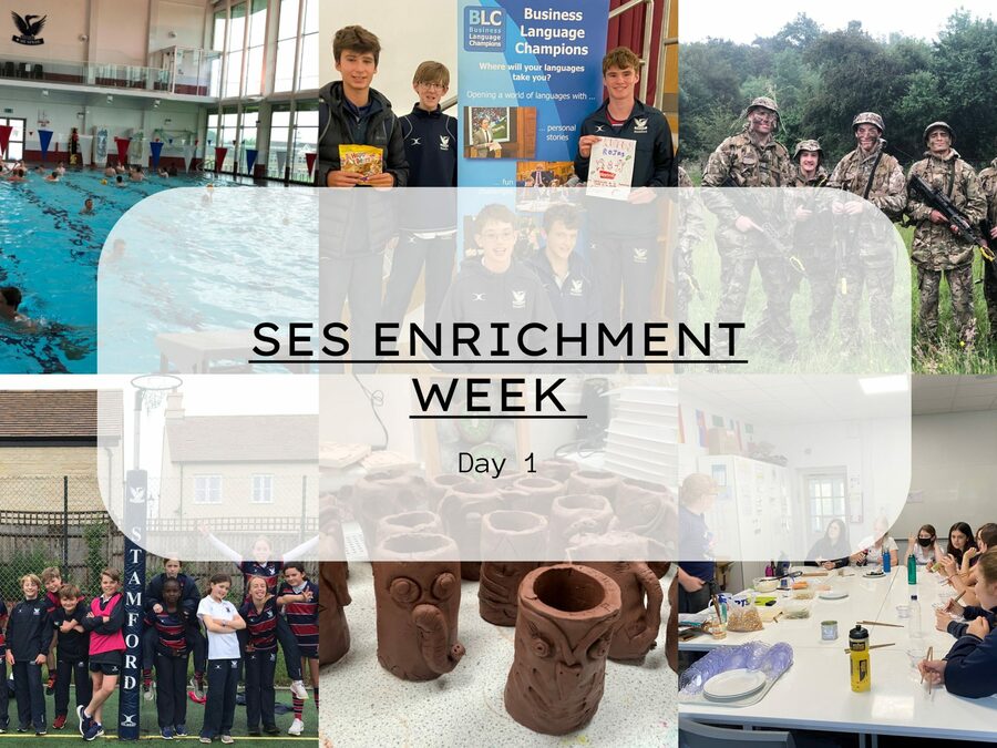 Enrichment Week starts with a bang!