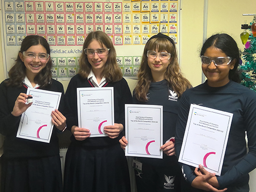 SHS Students Compete in 'Top of the Bench' competition