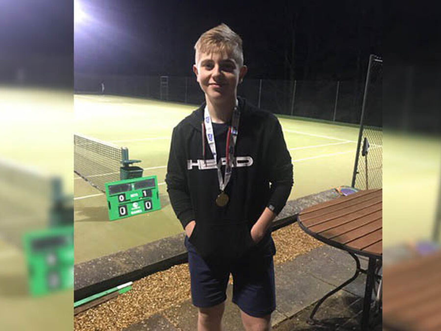 Continued Success for Chase on the Tennis Court