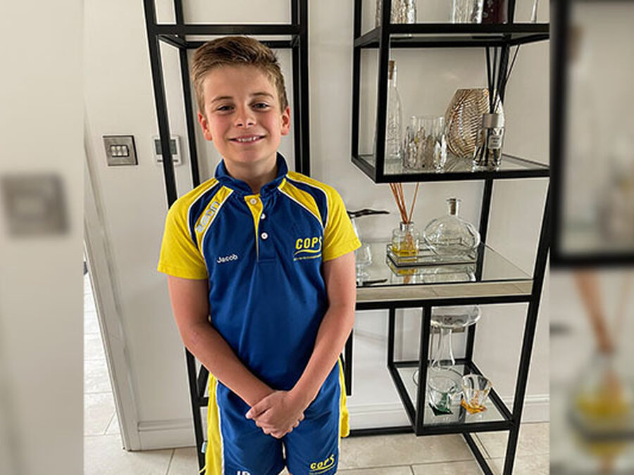 Jacob records new personal best