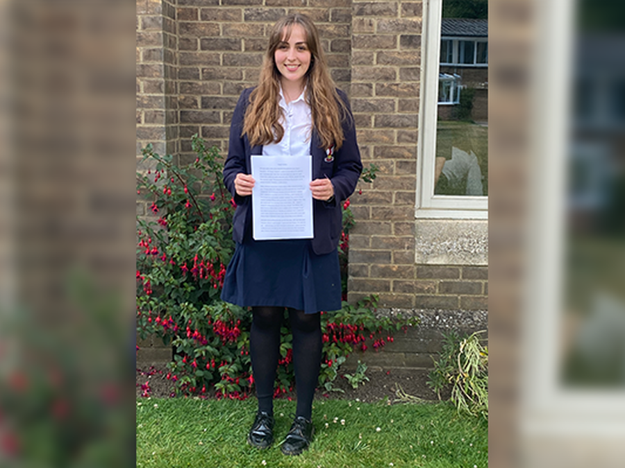 Prestigious Prize for SHS Student