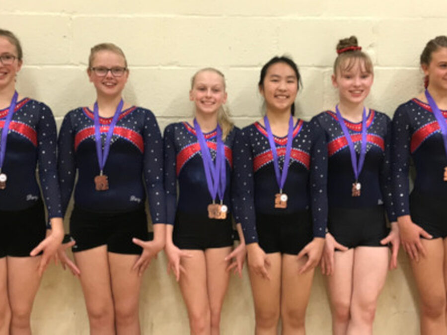 Stamford gymnasts adorned with medals