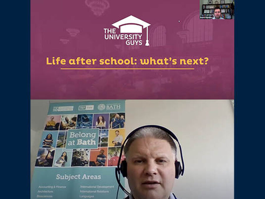 Sixth Form receive virtual Higher Education and Careers talks