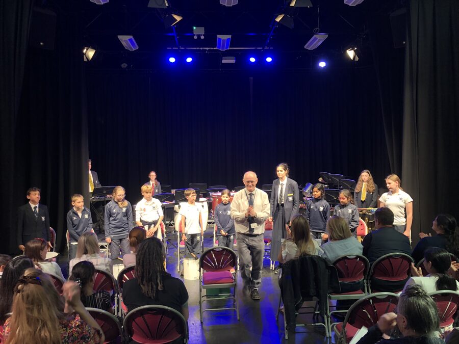 Stamford School Percussion Teatime Concert a Resounding Success