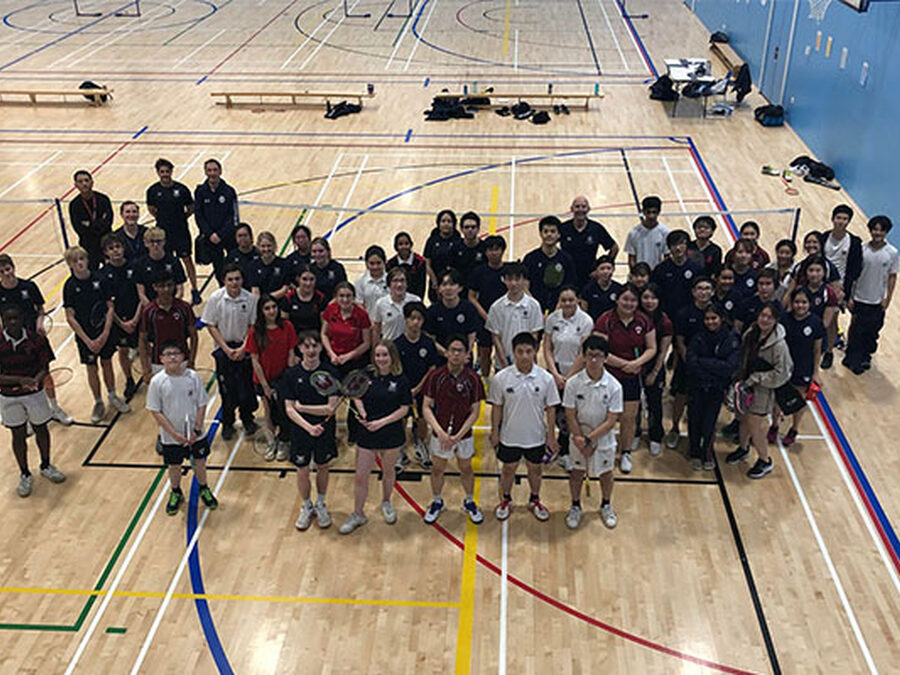 Students Enjoy First Inter-schools Badminton Tournament