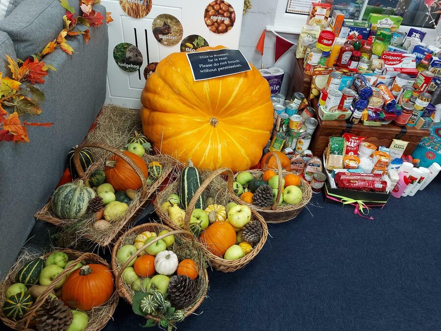 Celebrating the Harvest Festival