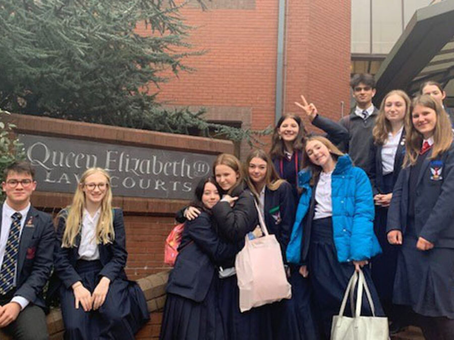 Students experience life in the courtroom at Mock Trial Competition