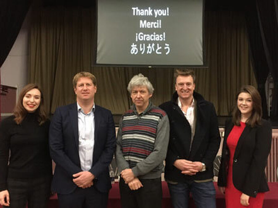 Eight OS return to talk about careers in modern foreign languages