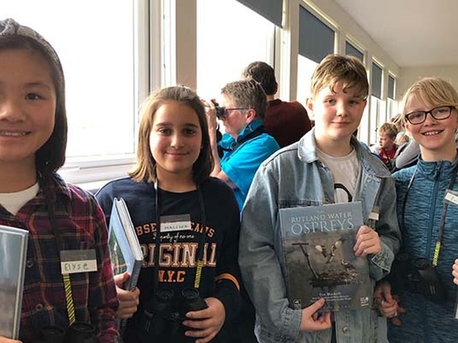 Osprey Ambassadors visit Rutland Water