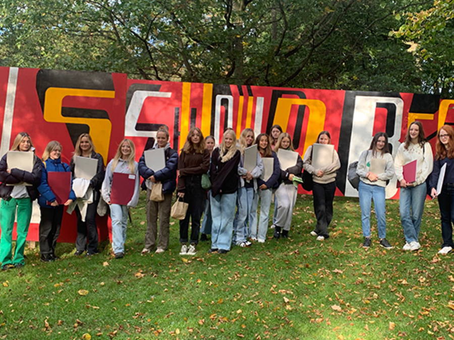Year 10 and Year 12 at SHS Visit a Sculpture Park