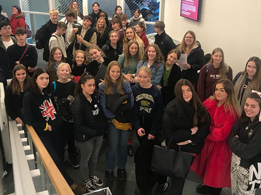 Art students and scholars inspired by leading designers