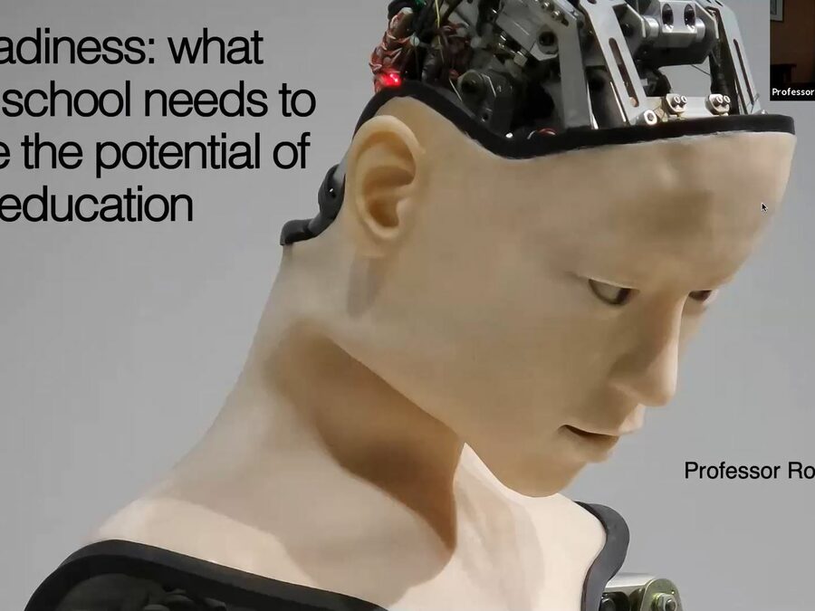 Professor Rose Luckin presents virtual Stamford Lecture