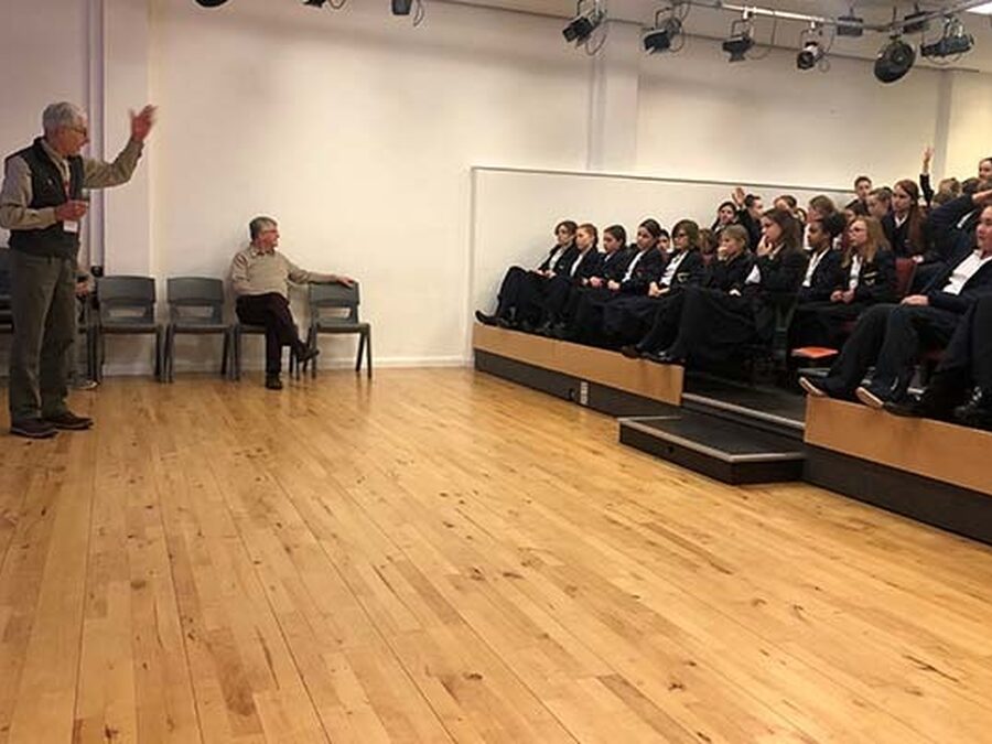 Students engage with Rutland Osprey Project