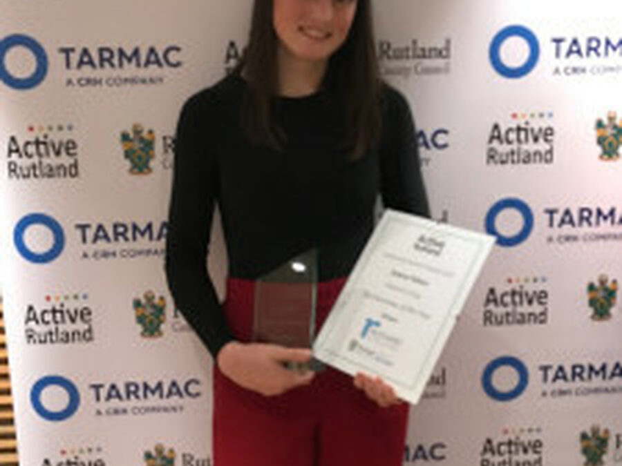 Jessica crowned Rutland Sportswoman of the Year