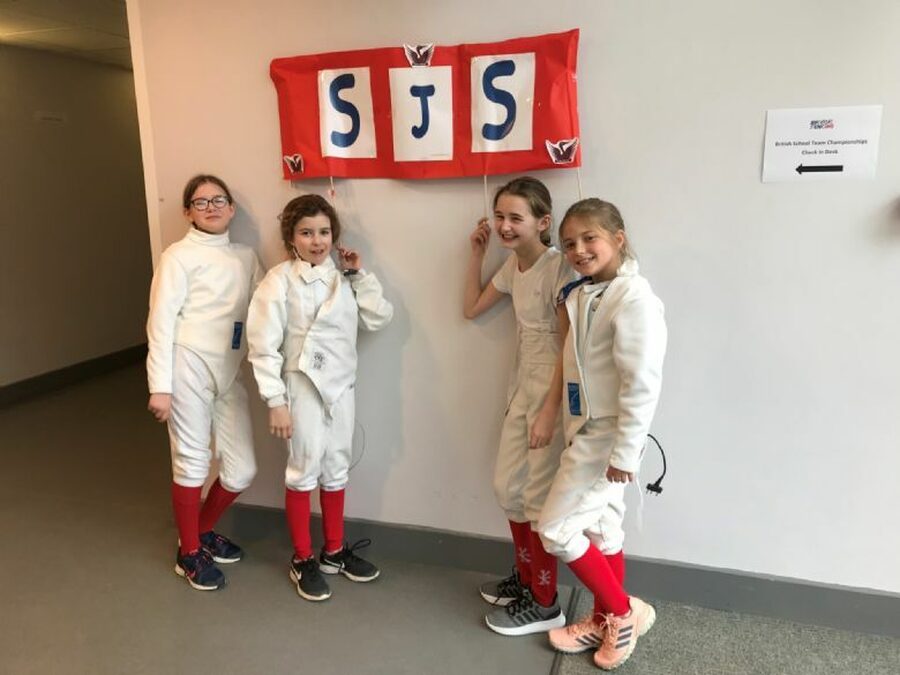 Stamford fencers’ triumph as silver medallists at British Schools Team Championships