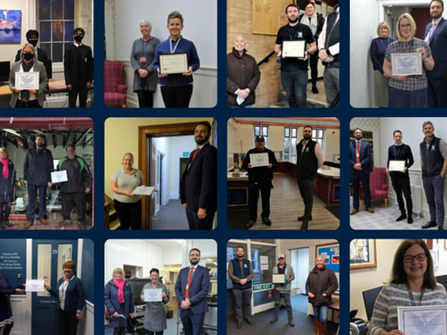 Staff recognised with awards