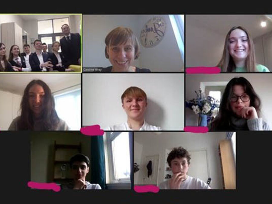 Virtual learning goes international