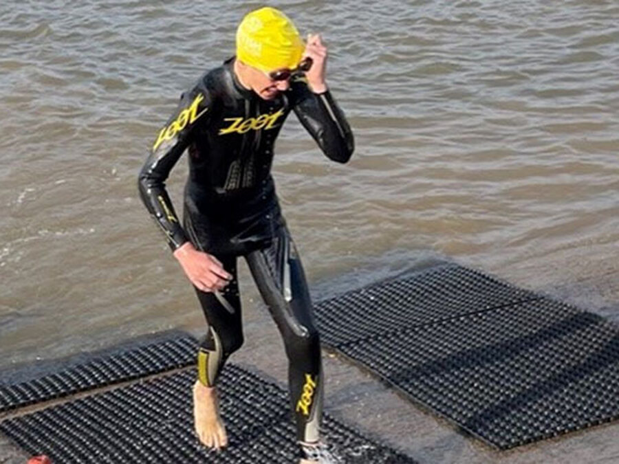 Student Competes in Triathlon Championship