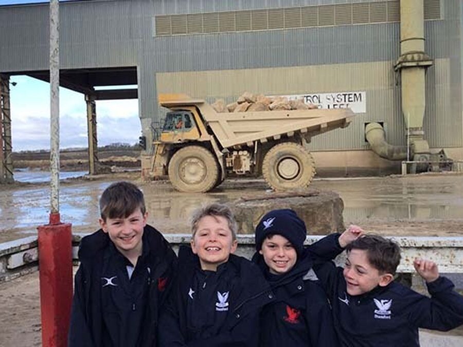 Year 3 visit Hanson Cement
