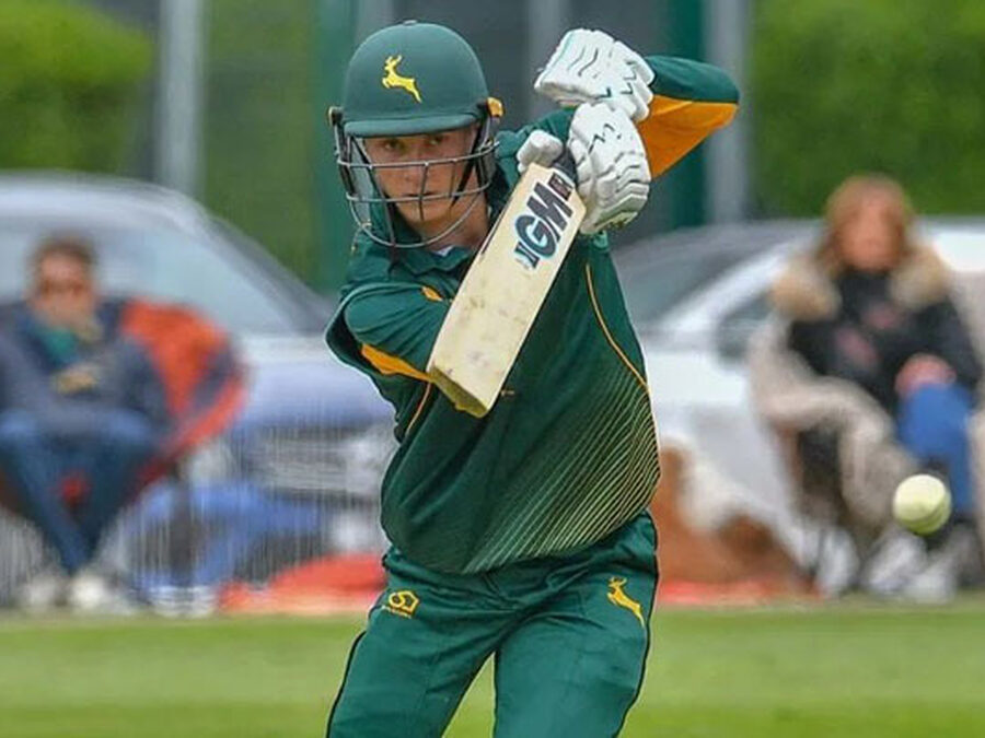 Joey features in Nottinghamshire CCC Members Magazine