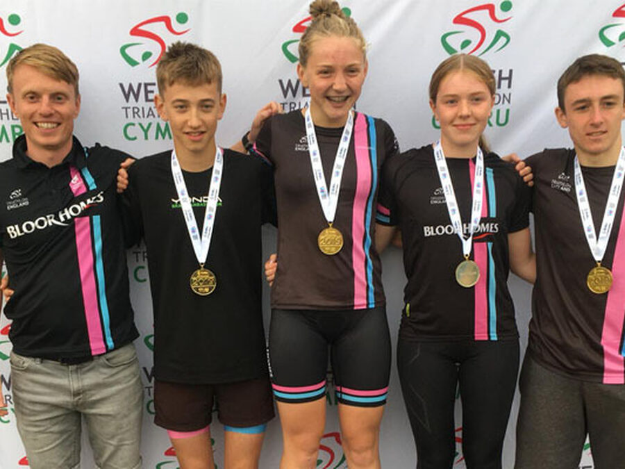Tom achieves gold at British Triathlon School Youth Games