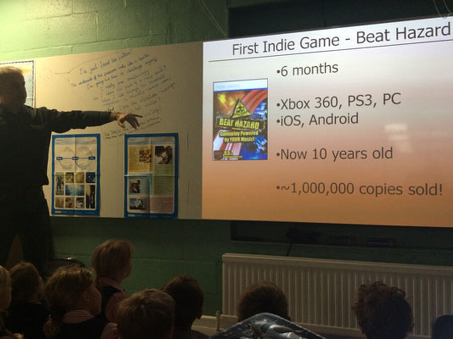Stamford Junior School pupils ‘sound out’ new game