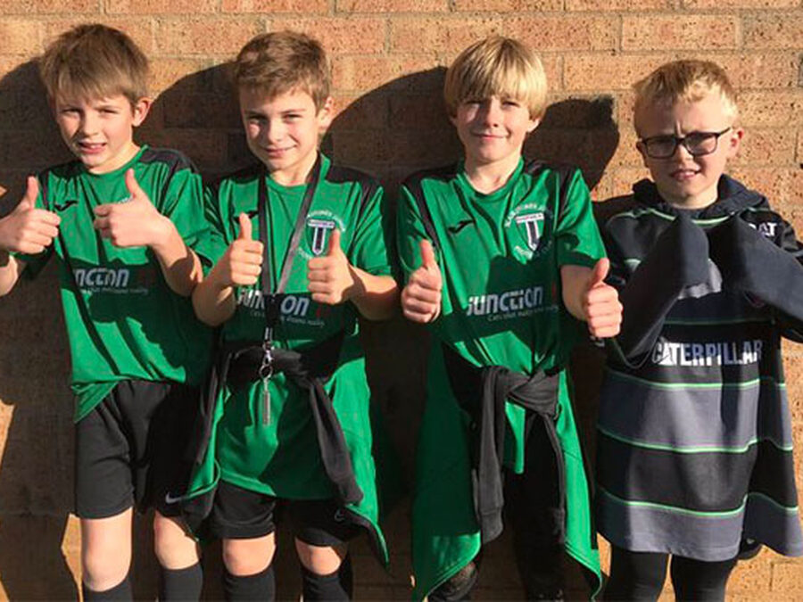 Sporting Success: Peterborough Blues Selection at the Junior School