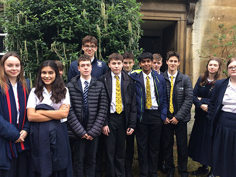 Academic Scholars visit Cambridge