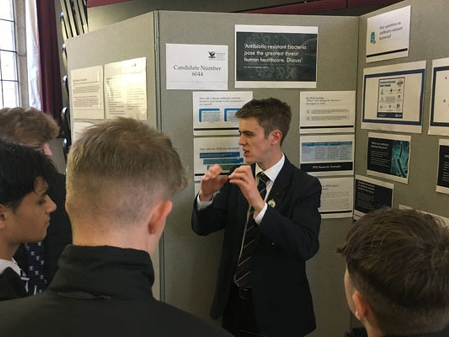 Students inspire at EPQ Presentation Fair