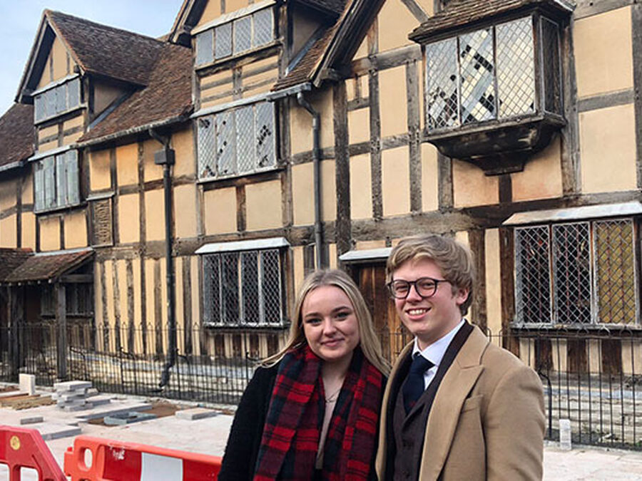 Drama students explore Stratford-Upon-Avon